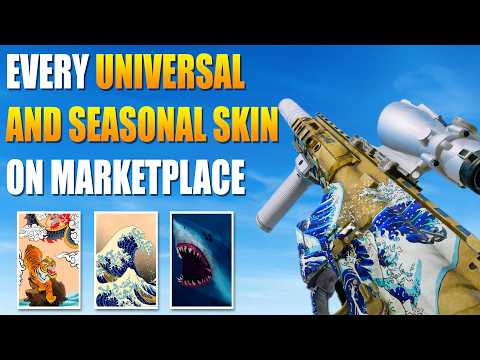 Every Universal And Seasonal Weapon Skin On R6 Marketplace (Y9S2)
