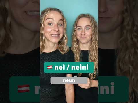 🇦🇹 8 Zahlen: Standarddeutsch vs Österreichisch  #österreich #dialekt #deutsch