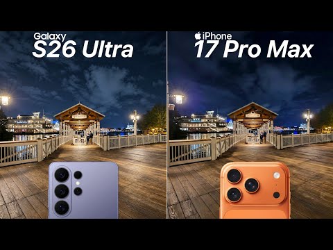 Thumbnail for Samsung Galaxy S26 Ultra VS iPhone 17 Pro Max Camera Test Comparison