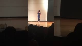 Taylor Drew live singing Mine Again by Mariah Carey