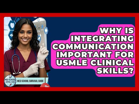 Why Is Integrating Communication Important For USMLE Clinical Skills? - Med School Survival Guide
