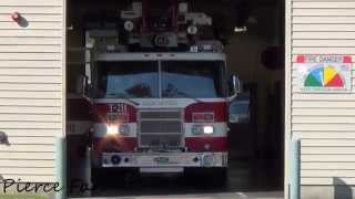 preview picture of video 'Truck 211 Responding Lake Oswego Fire Department (2000 Pierce Dash 105' Heavy Duty Aerial)'