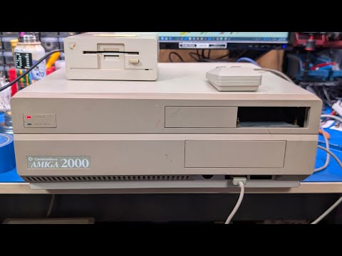 Quick fix: Amiga 2000 Green screen / crashing