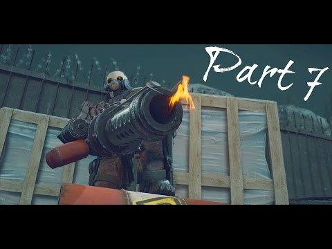 Dead Rising 4 Walkthrough Part 7 - Scrapyard Flametrooper