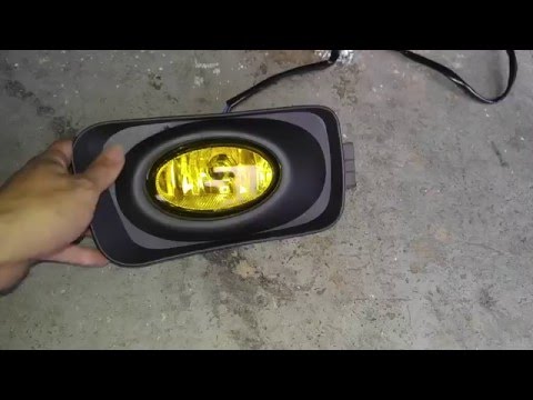 2004 Acura TSX || Winjet Automotive Aftermarket Foglights