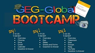 Global GEG Bootcamp -  Day 2