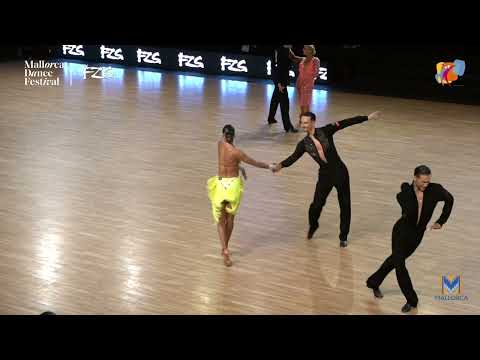 Hidi Balazs - Kis Violetta, HUN | 4th Round  Rumba | 2025 WDSF European Latin Calvià, ESP