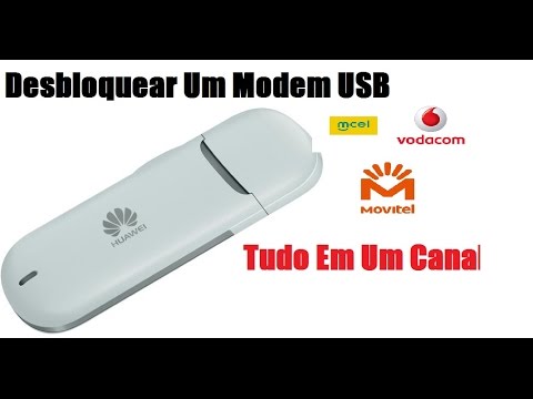 Desbloquear modem USB para qualquer operadora/qualquer Sim