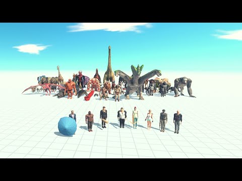 Best Faction Competition - MODERN HUMANS | ARBS Animal Revolt Battle Simulator