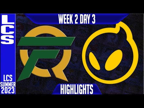 FLY vs DIG Highlights | LCS Summer 2023 W2D3 | FlyQuest vs Dignitas