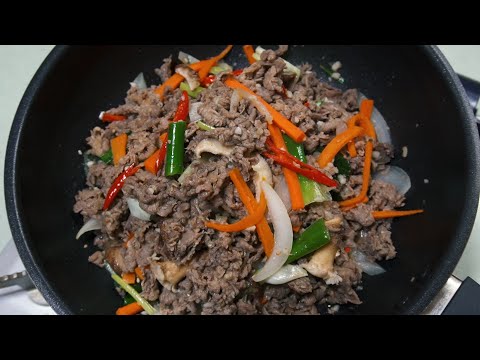 '소불고기' 맛있게 만드는 법 [엄마의손맛]