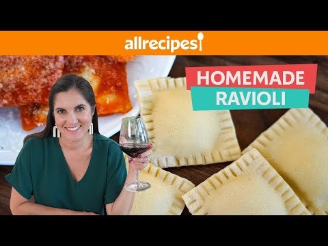 Easy Homemade Cheese Ravioli With NO Special Tools | Allrecipes