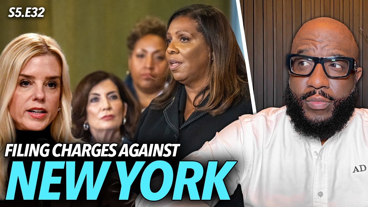 Charges Against New York | Pam Bondi Goes After NY, Detroit Mother After Kids Freeze, Trump | S5.E32