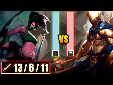 How to Beat Pantheon with Akali Mid - Akali vs Pantheon  I Care4Dash