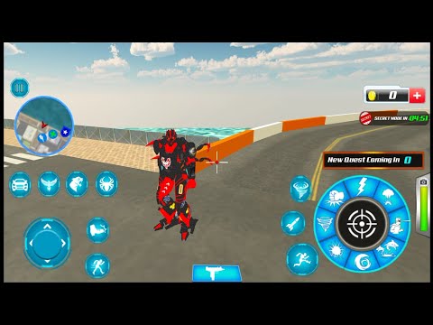 Spider Robot Car Transform War - Android Gameplay