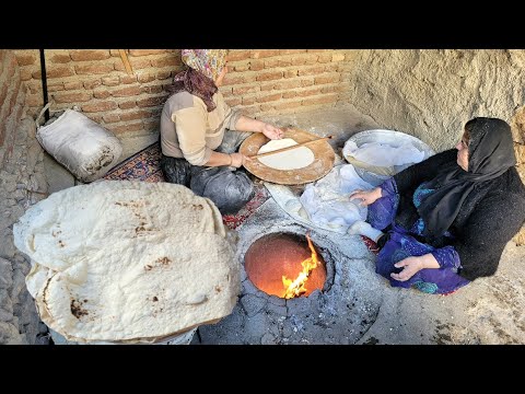 Brot backen Tandoori ♧ Wir haben Brot im Dorf Tandoori gebacken | Brot Tandoori