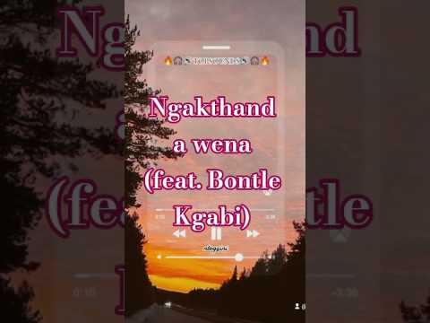 Ngakthanda wena (feat. Bontle Kgabi)#amapiano #ntogzini #shorts