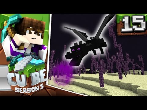 Minecraft Cube SMP S3: E15 - Slaying the Ender Dragon!
