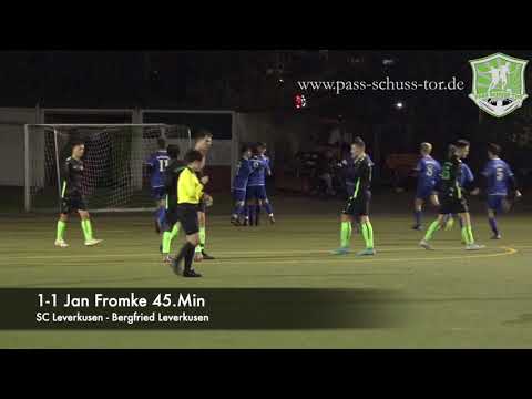 SC Leverkusen U 19 - SV Bergfried Leverkusen U 19 | Pass Schuss Tor