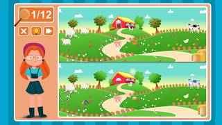 Viki Spotter: The Farm, Level 16 Walkthrough, 1080p/60FPS.