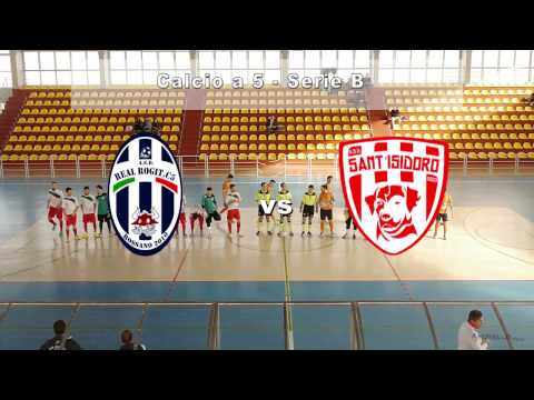 Sintesi :Real Rogit -Sant'Isiodoro (Campionato Calcio A5 Serie B 2016/2017)