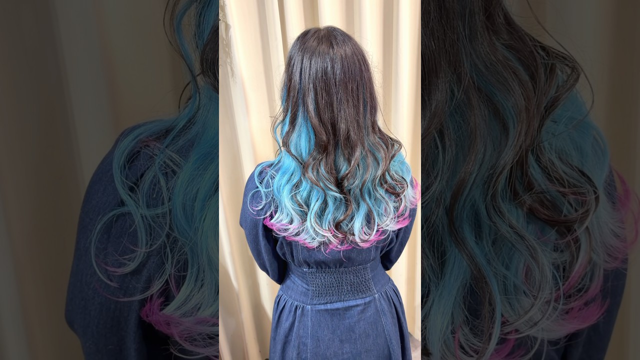 『インナーカラー』めちゃ可愛いカラーなので参考にしてね！そして今年のディズニーの？？をイメージしてます！なんでしょう？！ #hairstyle