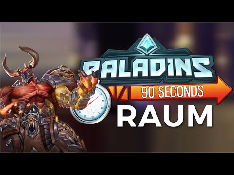 Paladins in 90 Seconds - Raum, Rage of the Abyss
