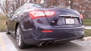 Pure Sound: 2015 Maserati Ghibli - Cold Starts, Revs, Acceleration