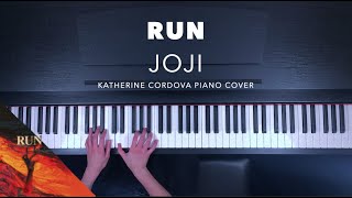 Joji - Run (ADVANCED piano cover)