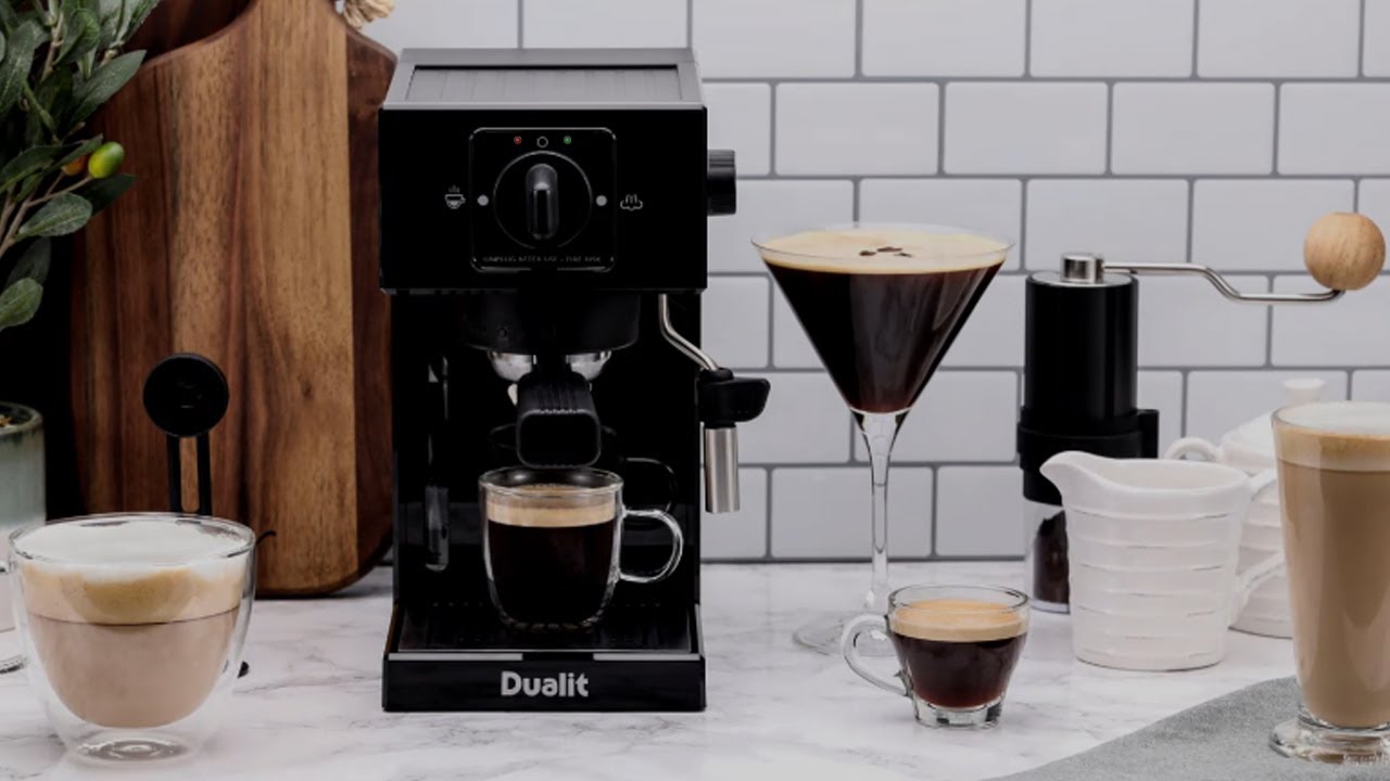 Dualit's Espresso Coffee Machine preview