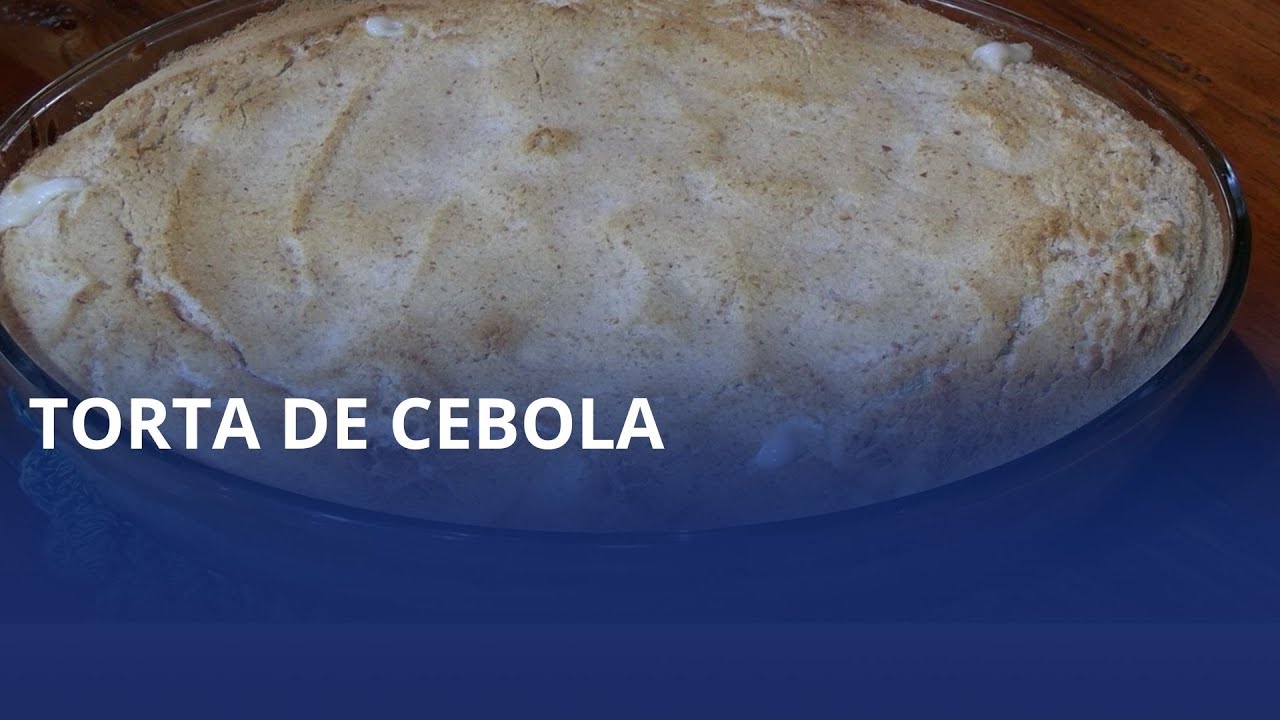 Aprenda a preparar uma deliciosa torta de cebola