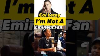 Coi Leray ( Benzino’s Daughter) Speaks On Eminem