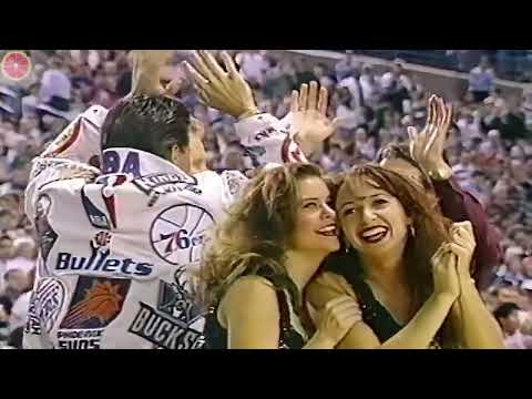 Scottie Pippen vs Shawn Kemp！Throwback NBA RS 1995.2.9 Chicago Bulls at Seattle SuperSonics FHD！