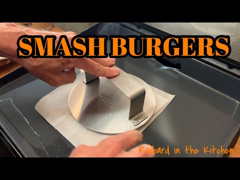 SMASH BURGERS ON THE BLACKSTONE E SERIES GRIDDLE