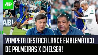 ‘Eu falei para o Mauro Cezar: teve uma hora no Palmeiras x Chelsea que…’; veja o que Vampeta destacou