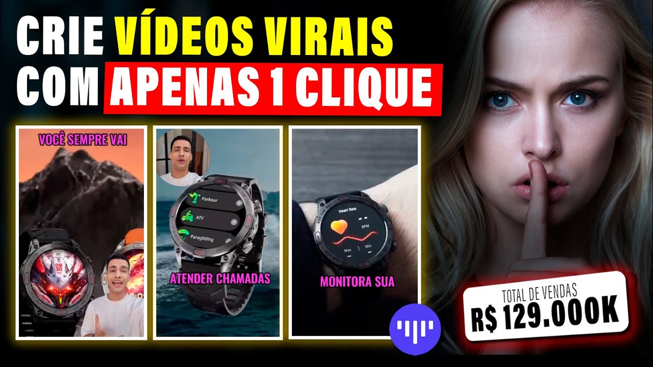CRIE VÍDEOS VIRAIS PARA SEU CANAL DARK NO TIKTOK - TopView AI
