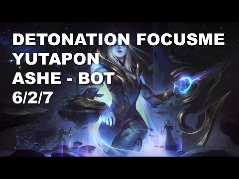 DetonatioN FocusMe Yutapon Bot Ashe vs Varus - KR Grandmaster Patch 10.9