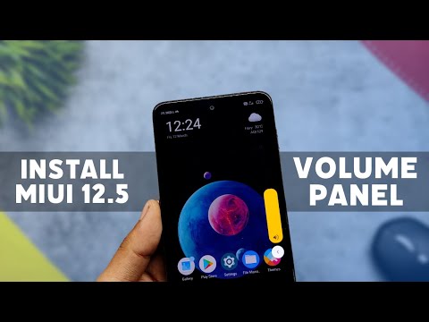 Install Miui 12.5 New Volume Control Panel On Any Xiaomi Device | Change Miui 12 Volume Panel