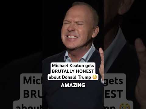 Michael Keaton Bashes Trump #election #politics #trump #kamalaharris #michaelkeaton