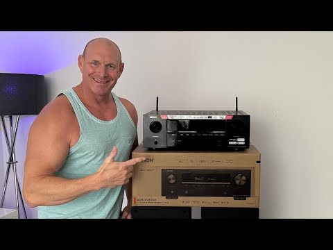 Denon AV Receiver, it's a BEAST! AVR-X1800H Unboxing & Demo!