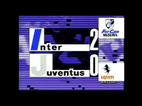 1990-91 (24^ - 10-03-1991) INTER-Juventus 2-0 [Matthaus,Battistini] Servizio D.S.Rai1