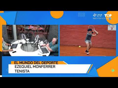 El Mundo del Deporte - Nota a Ezequiel Monferrer (Tenis) 18-03-2021