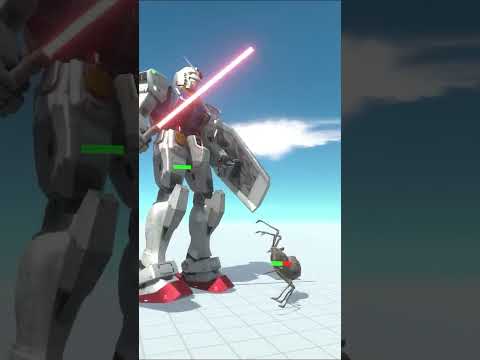 ARBS Shorts｜ Gundam vs Saber-Toothed Spider