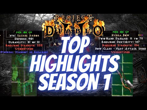 Project Diablo 2 (PD2) Top Highlights Season 1