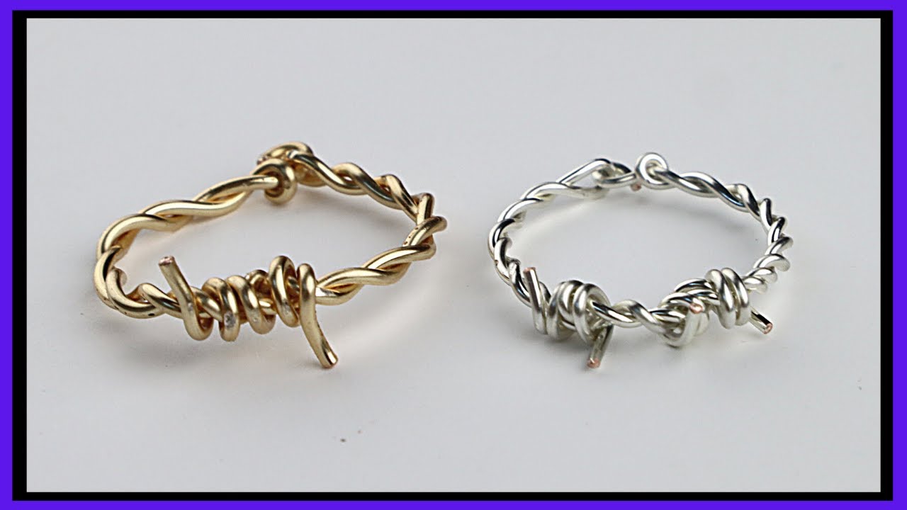 DIY Barbed Wire Ring DIY Tutorial