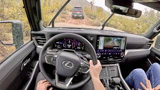 2024 Lexus GX 550 Overtrail +- POV First Impressions (Dirt Road Drive)