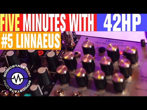Rossum Electro-Music Linnaeus Thru-Zero State Variable Filter Eurorack Module 2019 - 2021 - Silver image 2