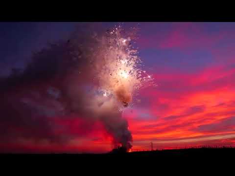 Unique Daylight Fireworks in Italy 🇮🇹