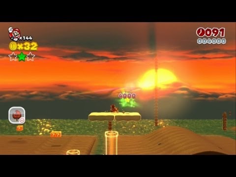 Super Mario 3D World 100% Walkthrough Part 37 - World Flower 7,8,9