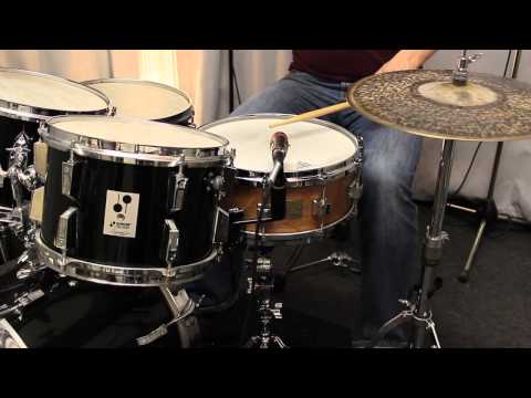 Cube heavy beech snare with Sonor Phonic BopKit